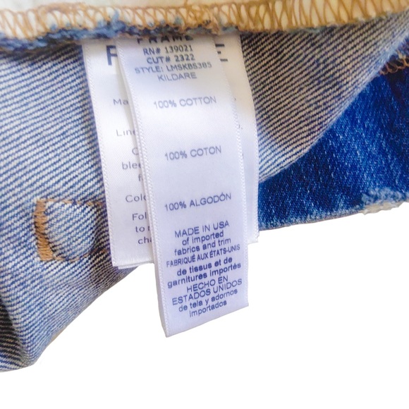 Frame denim mini skirt kildare - Picture 6 of 7